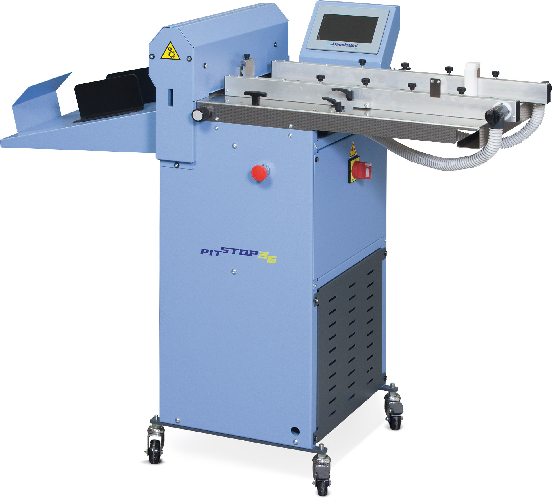 perforating creasing machine pit stop 36